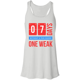 Funny Pun  Flowy Tank - DNA Trends