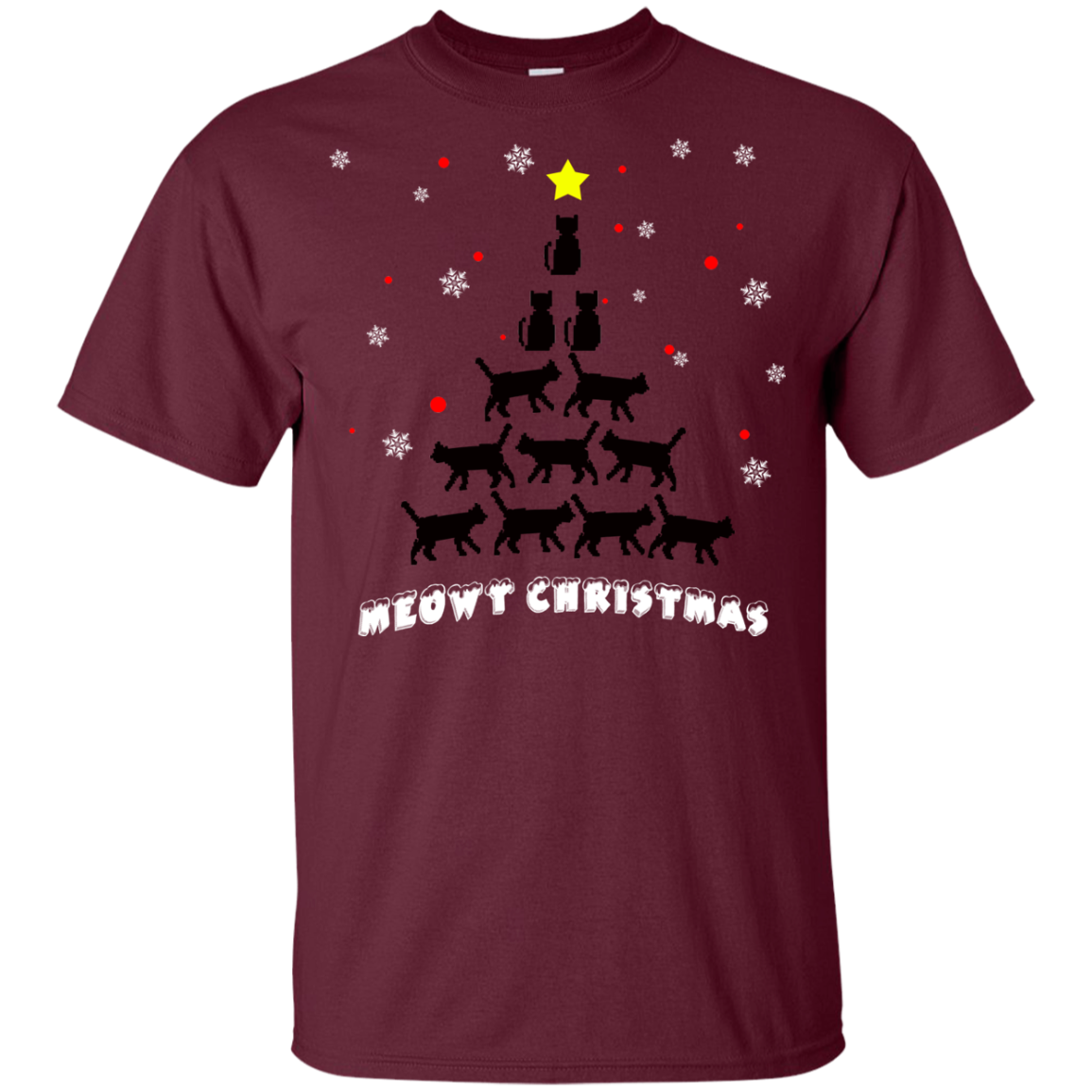 Meowy Christmas Youth Ultra Cotton T-Shirt - DNA Trends