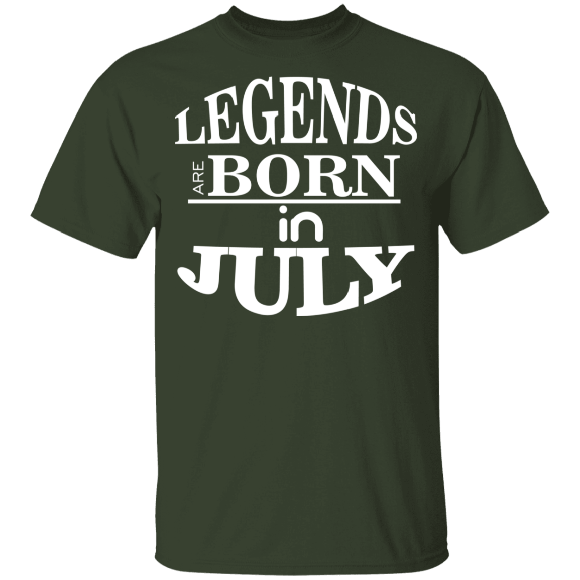 Legends are Born in July Youth T-Shirt - DNA Trends