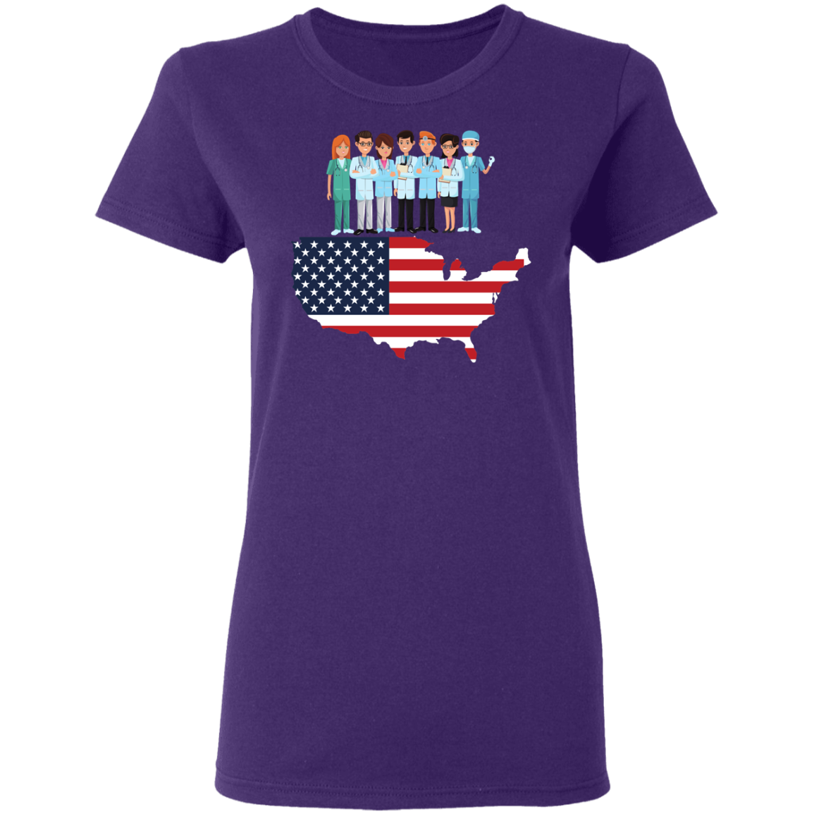 Essential Workers Labor Day Ladies'  T-Shirt - DNA Trends