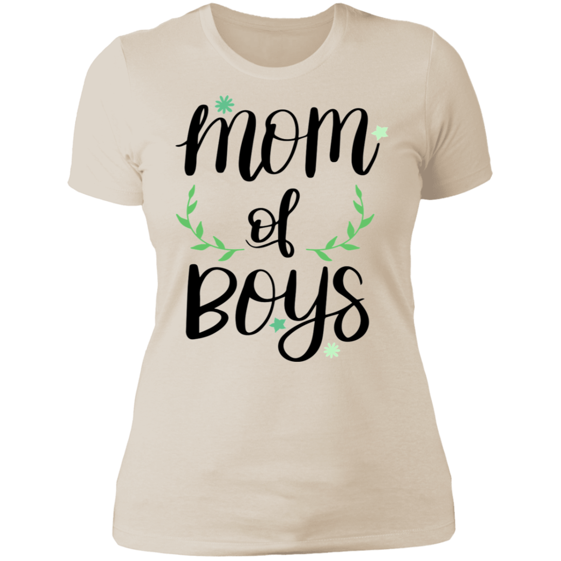 MOM of Boys Mother's Day Ladies' T-Shirt - DNA Trends