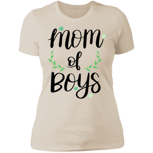 MOM of Boys Mother's Day Ladies' T-Shirt - DNA Trends