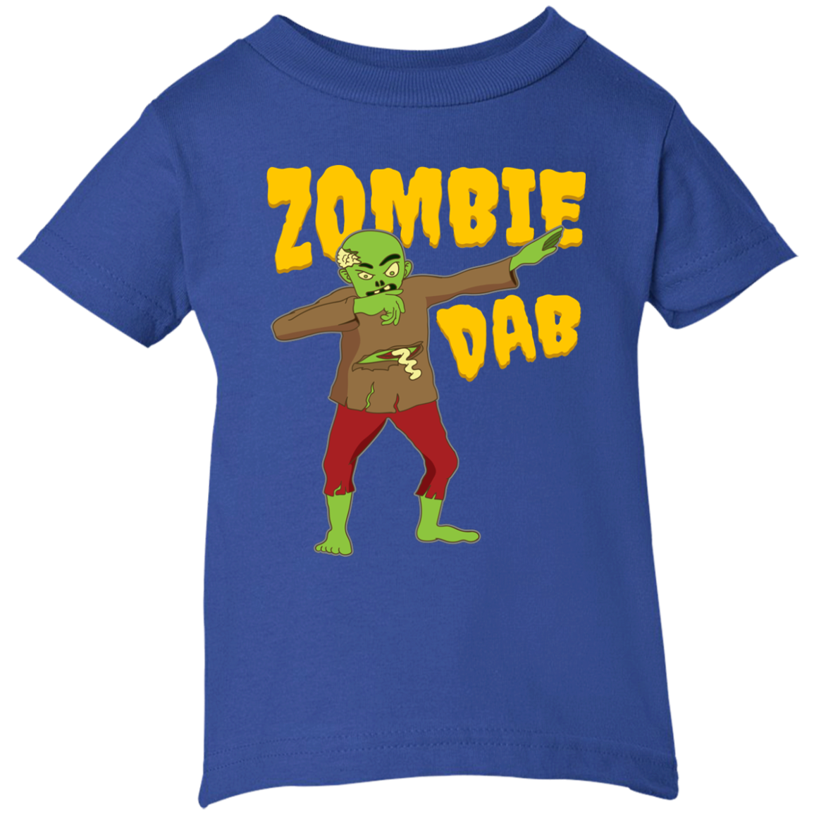 Trendy Zombie Dab T-Shirt Halloween Tee (Infants) - DNA Trends