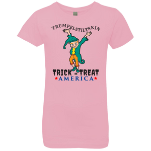Trumpelstiltskin Trick Or Treat America T-Shirt Halloween Clothing (Girls) - DNA Trends