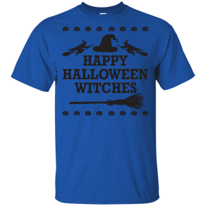 Happy Halloween Witches T-Shirt Halloween Clothing (Boys) - DNA Trends