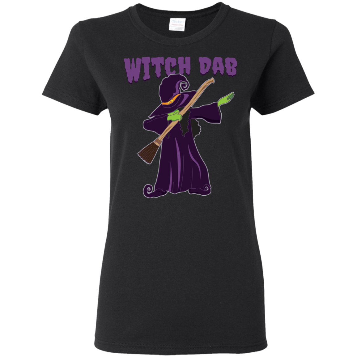 Trendy Witch Dab T-Shirt Halloween Shirts (Women) - DNA Trends