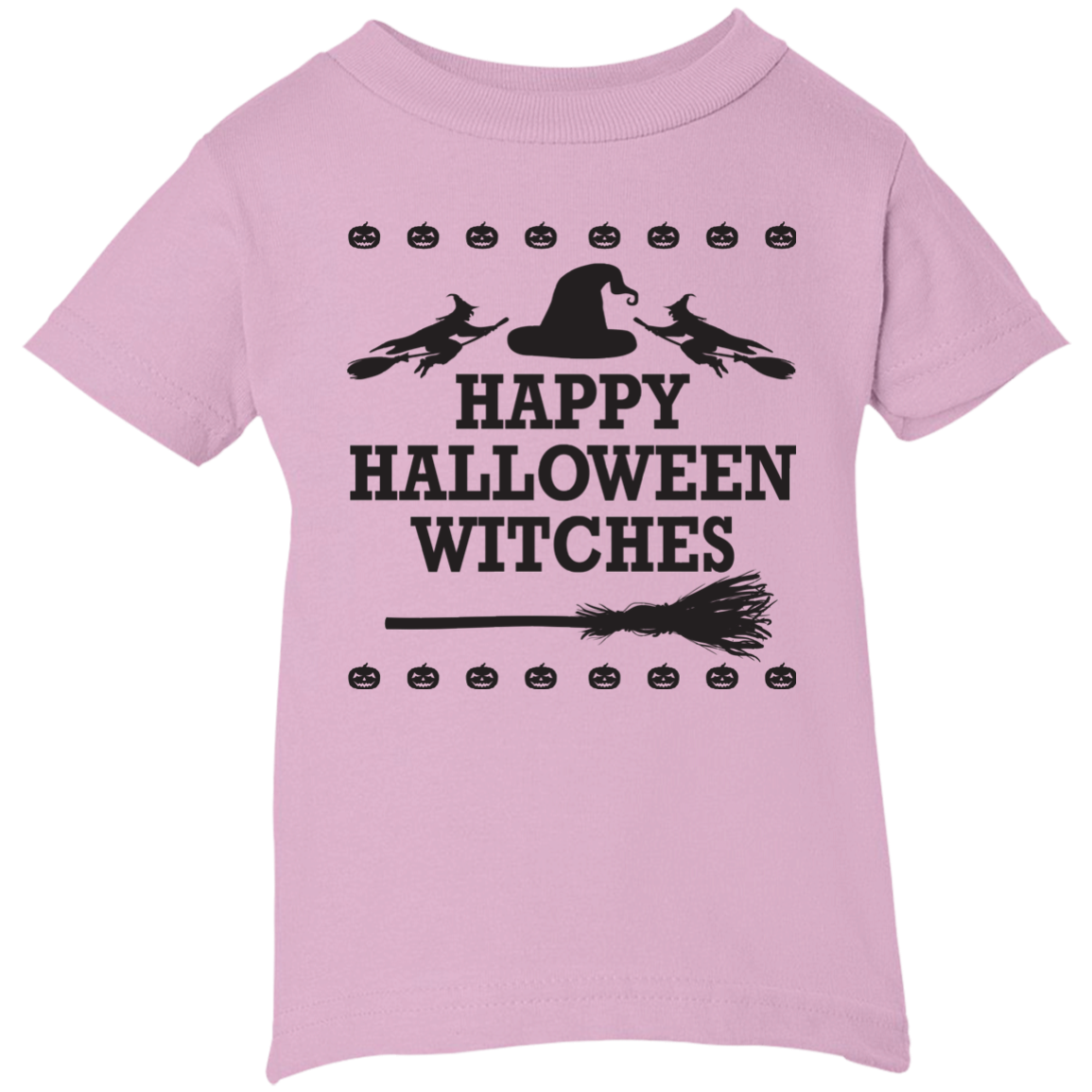 Happy Halloween Witches T-Shirt Halloween Clothing (Infants) - DNA Trends