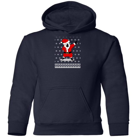 Image of Cool Dabbing Santa Youth Pullover Hoodie - DNA Trends