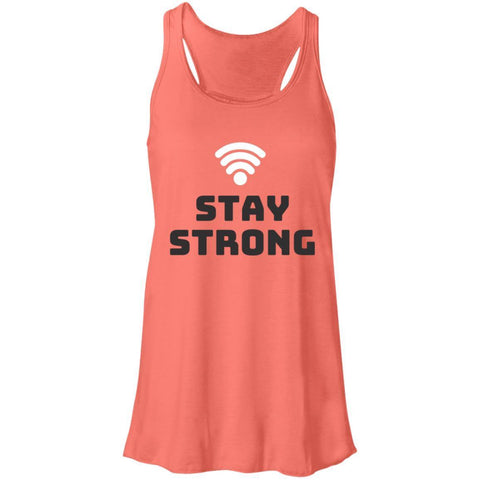 Image of Stay Strong Flowy  Tank - DNA Trends