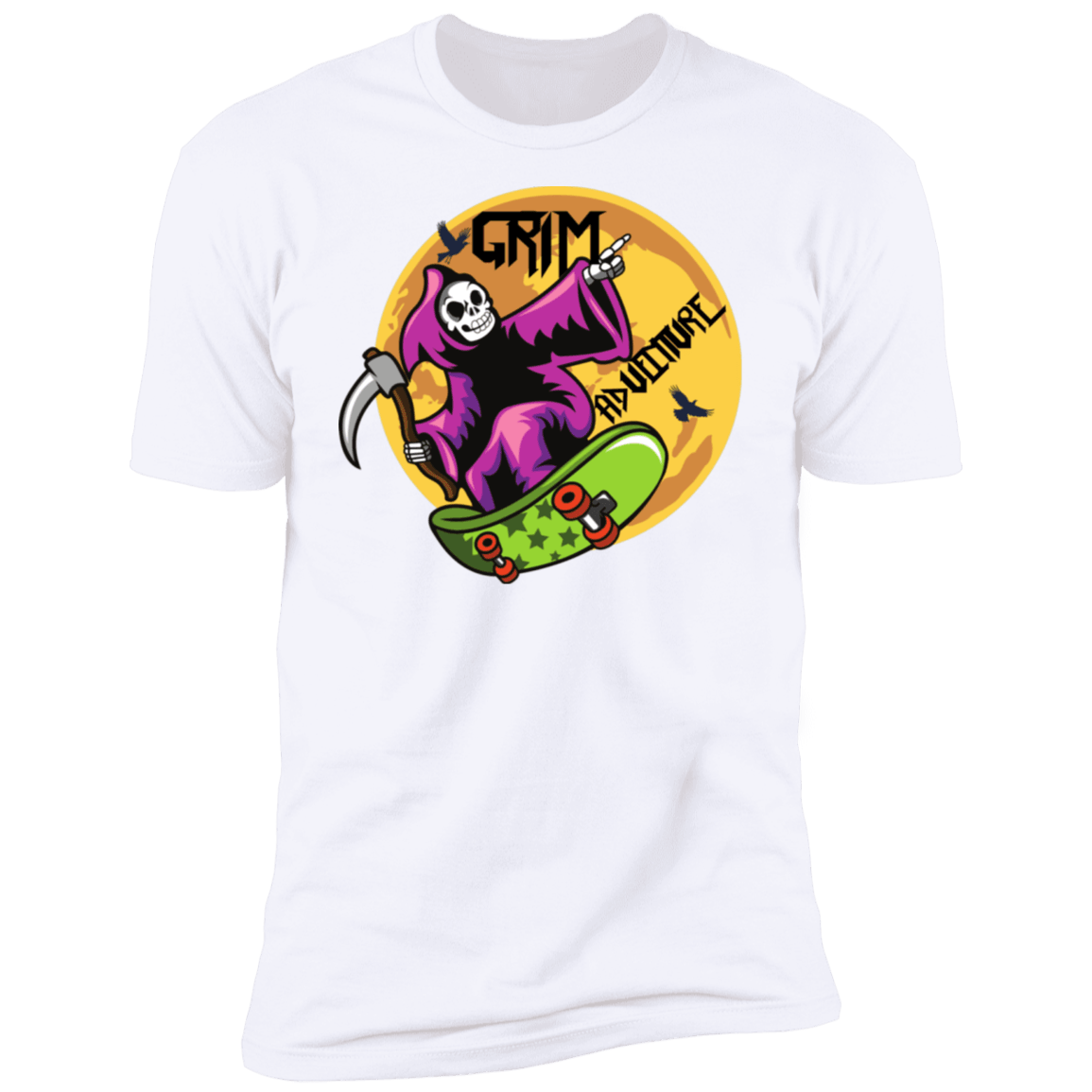 Grim Adventure Halloween Costume T-Shirt(Men) - DNA Trends