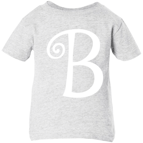 Image of Chipettes "B" Brittany Letter Print T-Shirt (Infants) - DNA Trends
