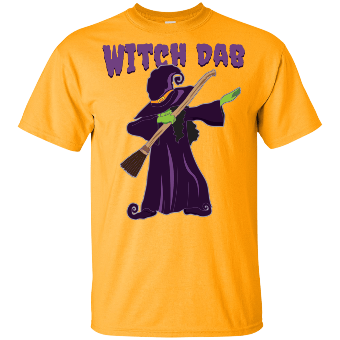 Trendy Witch Dab T-Shirt Halloween Tees (Boys) - DNA Trends