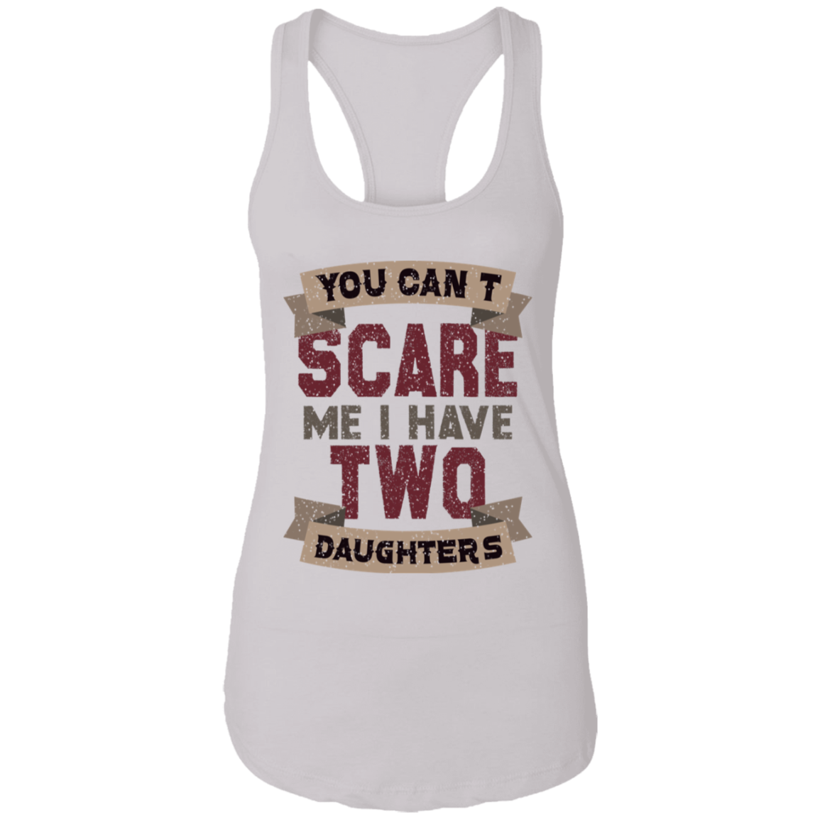 I Have Two Daughters Ladies Tank - DNA Trends