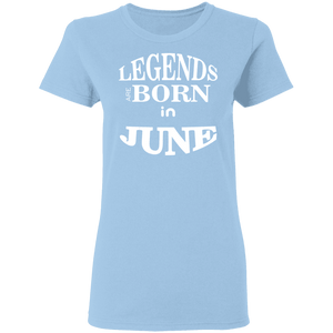 Adorable Legends Are Born In June Ladies'  T-Shirt - DNA Trends