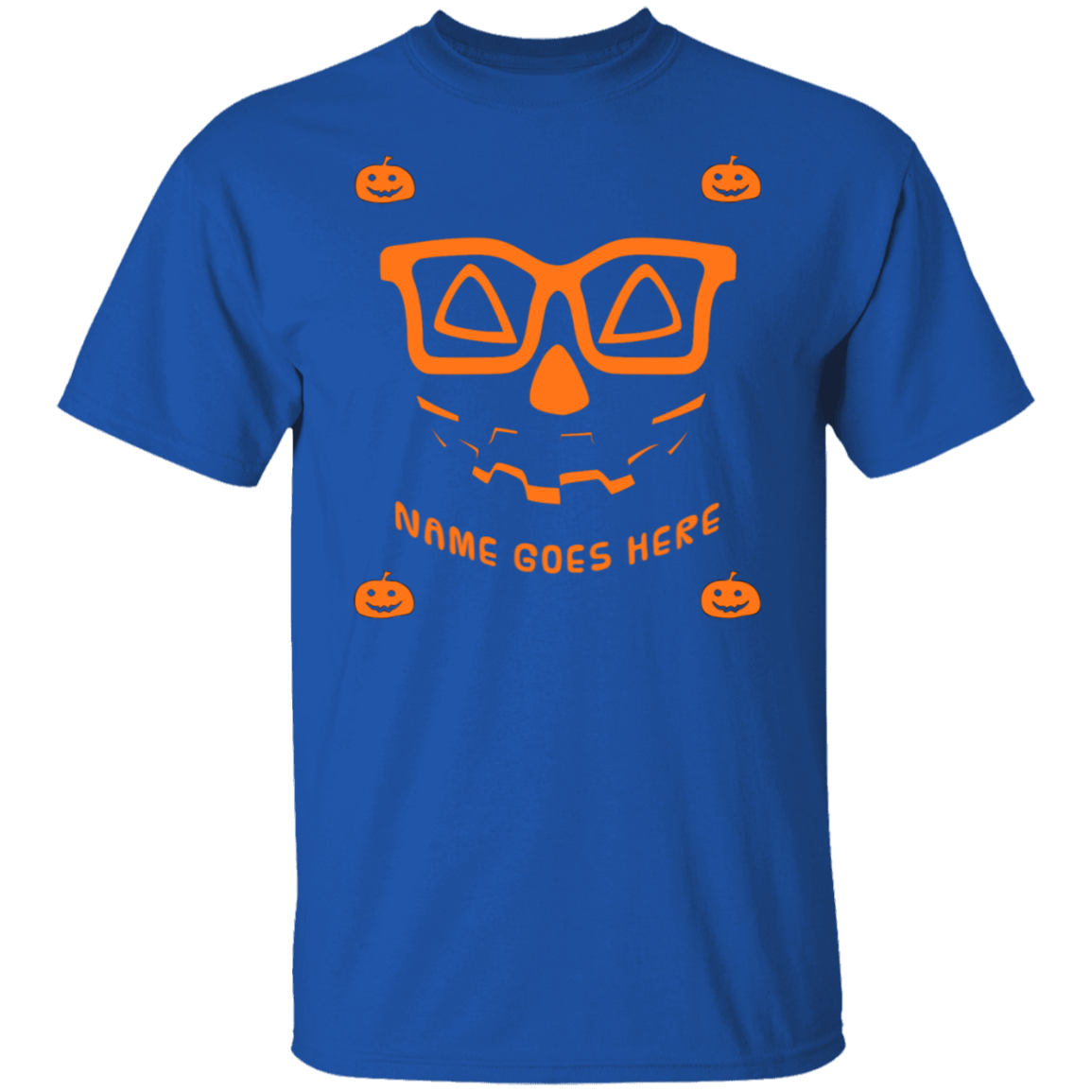 Creepy Nerd Pumpkin Halloween Costume T-Shirt (Kids) - DNA Trends