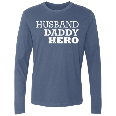 Image of Husband Daddy Hero Premium LS - DNA Trends