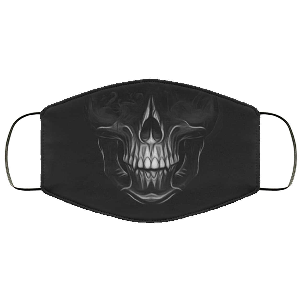 Half-Skull Art Face Mask - DNA Trends