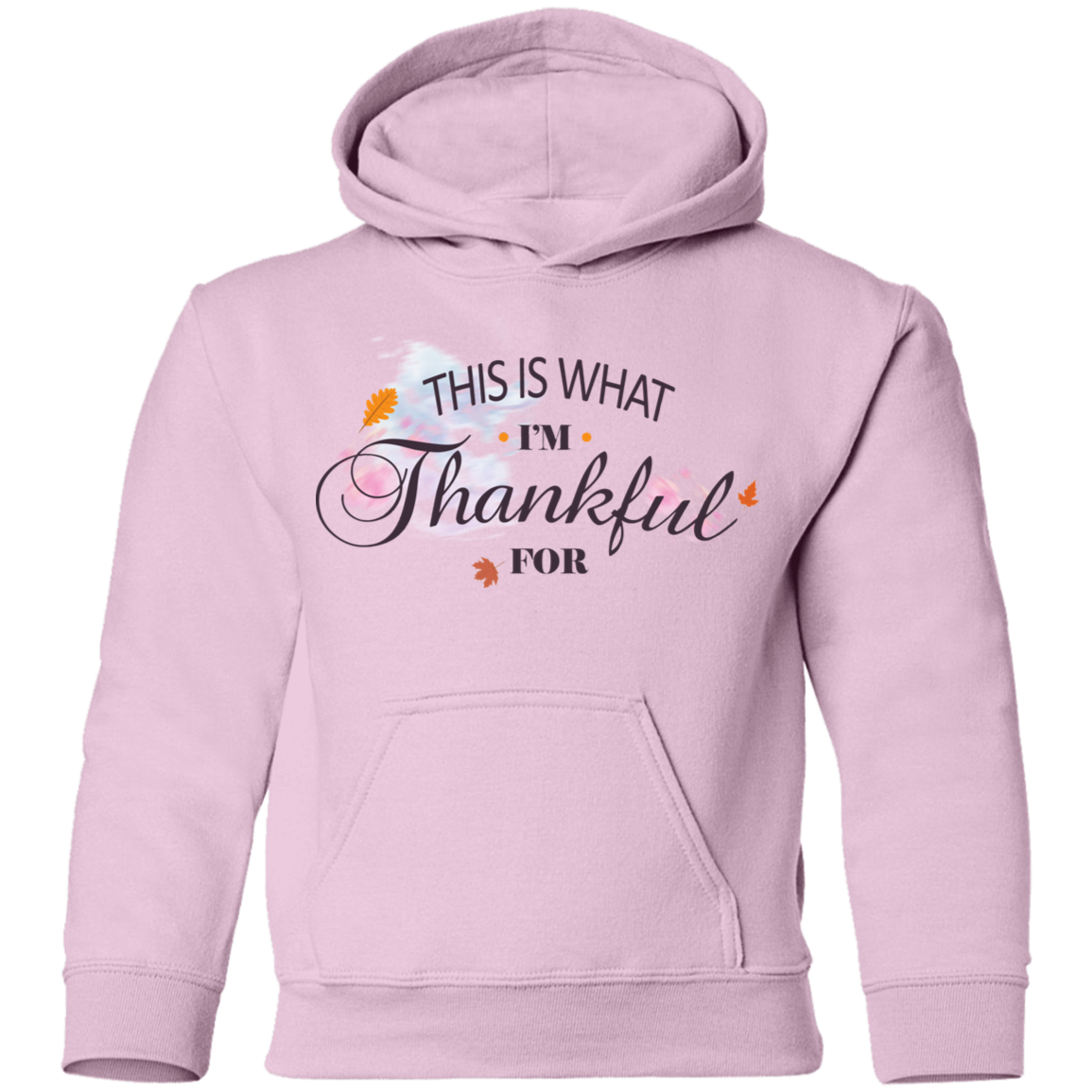 This is What I'm Thankful for  Youth Pullover Hoodie - DNA Trends