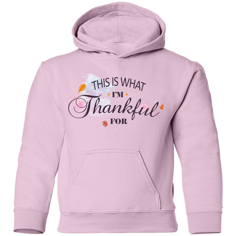 Image of This is What I'm Thankful for  Youth Pullover Hoodie - DNA Trends