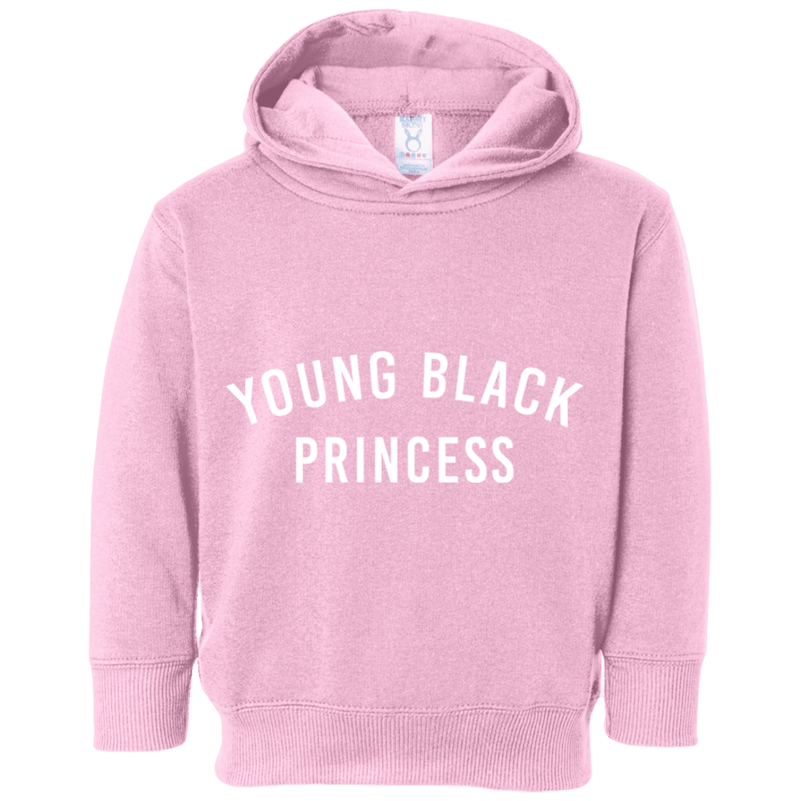 Young Black Princess 3 Toddler Fleece Hoodie - DNA Trends