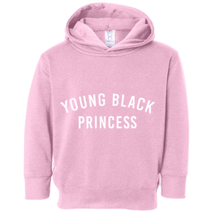 Young Black Princess 3 Toddler Fleece Hoodie - DNA Trends