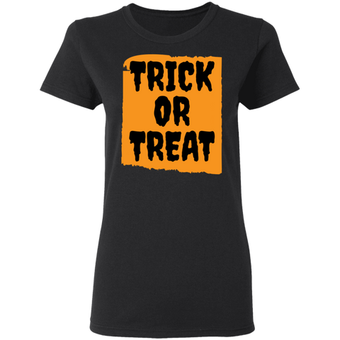 Image of Trick or Treat Halloween Ladies'  T-Shirt - DNA Trends