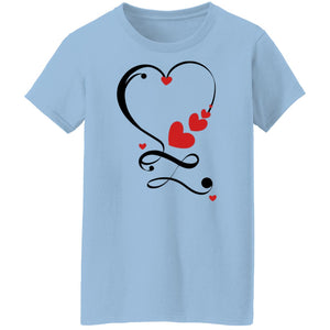 Valentine Infinity(Forever) Love Ladies'  T-Shirt