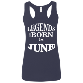 Adorable Legends Are Born In June Ladies' Softstyle Tank - DNA Trends
