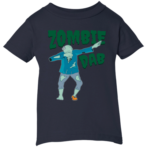 Image of Trendy Zombie Dab T-Shirt Halloween Tee (Infants) - DNA Trends