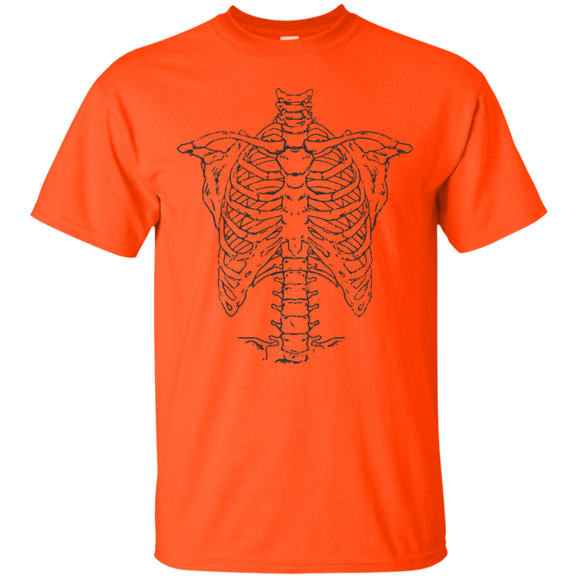 Spooky Skeleton Body Halloween Costume T-Shirt(Unisex) - DNA Trends