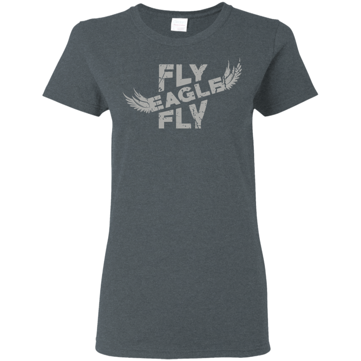 Fly Eagles Fly Ladies' 5.3 oz. T-Shirt - DNA Trends
