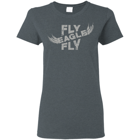 Image of Fly Eagles Fly Ladies' 5.3 oz. T-Shirt - DNA Trends