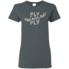 Fly Eagles Fly Ladies' 5.3 oz. T-Shirt - DNA Trends