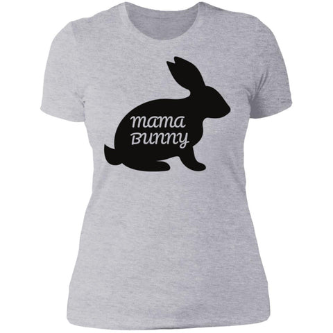 Image of Mama Bunny Easter  Ladies'  T-Shirt:  For Moms, Easter Bunny, nursing mother Easter,Mom Matching Outfit, 2022 Easter Mom, Best Mom