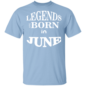 Adorable Legends Are Born In June T-Shirt - DNA Trends