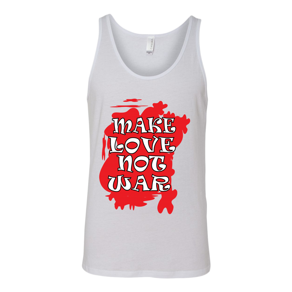 Make Love Not War Unisex Tank - DNA Trends