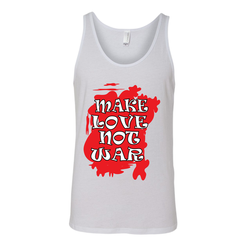 Image of Make Love Not War Unisex Tank - DNA Trends