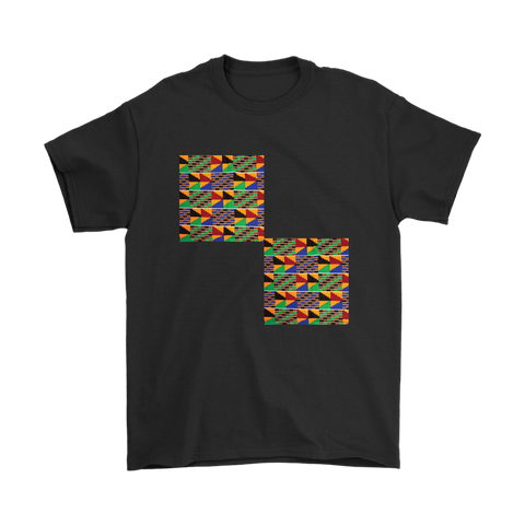 Image of DNA African Print Men's T-Shirt - DNA Trends