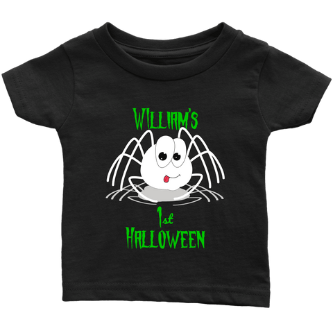 Image of Personalized 1st Halloween Costume Infant T-Shirt - DNA Trends