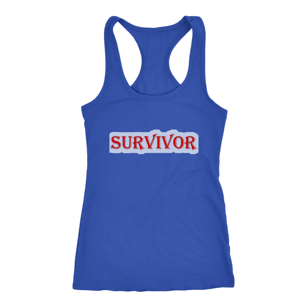 SURVIVOR Racerback Tank - DNA Trends
