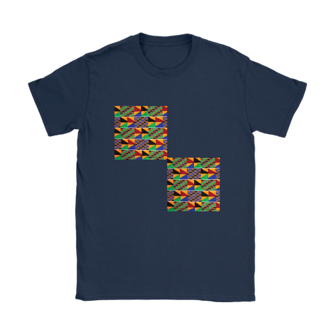 Image of DNA African Print Women's T-Shirt - DNA Trends