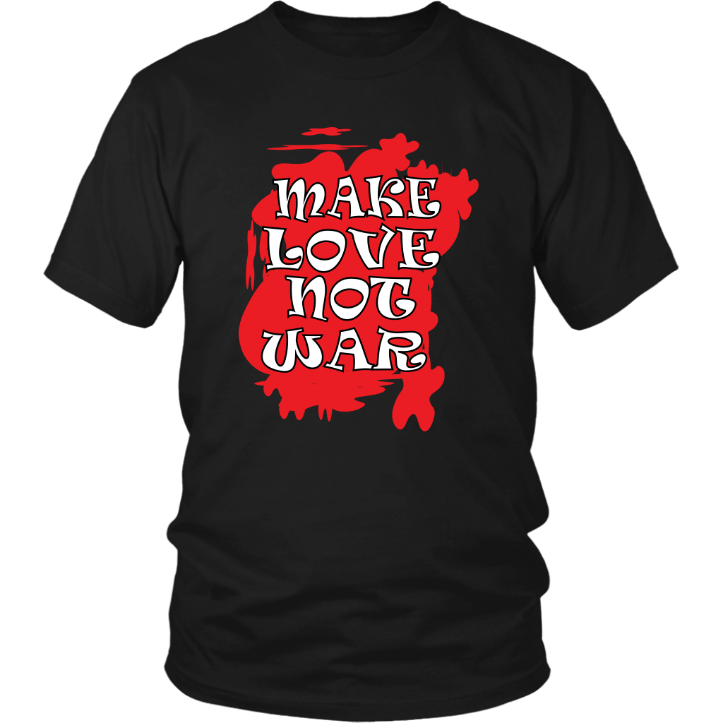 Make Love not War Unisex T-shirt - DNA Trends