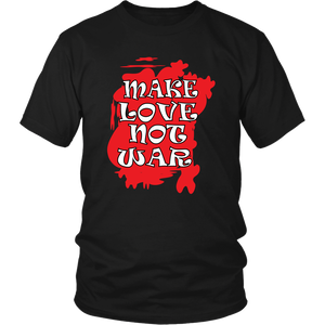 Make Love not War Unisex T-shirt - DNA Trends