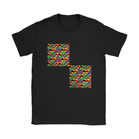 Image of DNA African Print Women's T-Shirt - DNA Trends