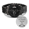 Gift For Dad (Thank You For Always Being There) Engraved Design  Watch - DNA Trends