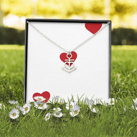 Anchored Heart Pendant - DNA Trends