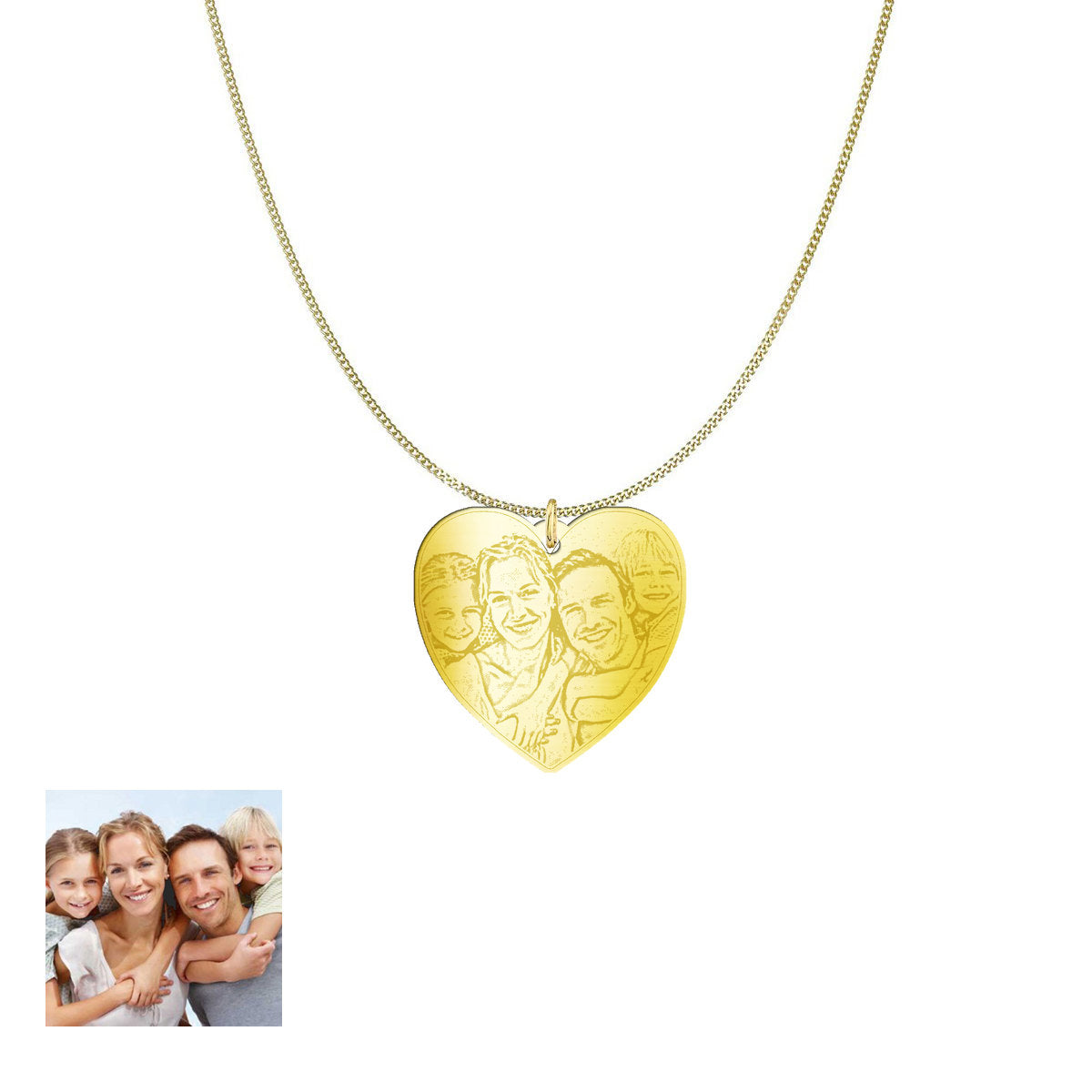 Love Family Photo Pendant - DNA Trends