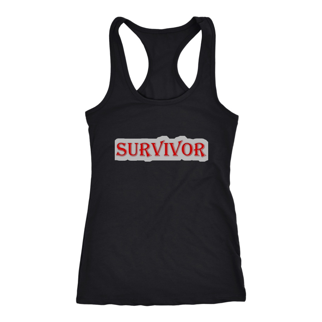 SURVIVOR Racerback Tank - DNA Trends