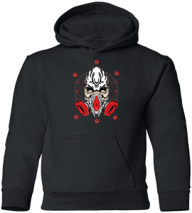 Masked Zombie Halloween Costume Youth Pullover Hoodie - DNA Trends