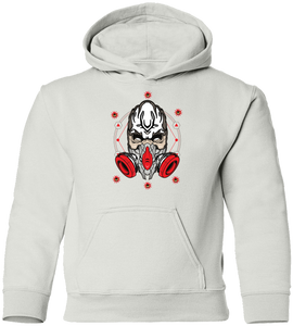 Masked Zombie Halloween Costume Youth Pullover Hoodie - DNA Trends